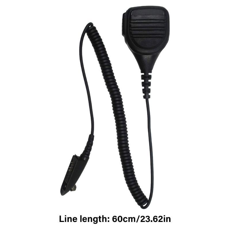 Handheld PTT Speaker Microphone for GP328 GP338 GP340 GP360 GP680 3.5mm Jacks Replacement Walkies Talkies Speaker Mic