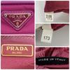 PRADA Shoulder Bag Pochette Crossbody Diagonal Strap Tessuto Nylon Gold Hardware Leather Pink Women's Triangle Logo Plate