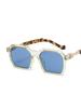 Men Women Vintage Square Sunglasses Polygon Sun Glasses Big Frame Fashion Eyewear Classic Geometry Rectangle Shades