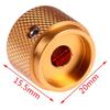 Portable 20 x 15.5mm Rotary Encoder Knob Solid Aluminum Alloy Volume Control Knob Potentiometer Knob