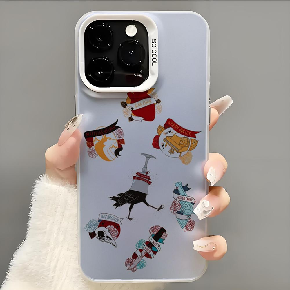 Six Of Crows Phone Case  Phone Case For iPhone 14 16 15 11 12 13 Pro Max Mini Plus Shockproof Cover