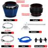 Cold Air Filter Intake Pipe Kits Power High Flow Car Plastic Air Filter Air Intake Pipe For 92-00 Honda Civic EG EK Auto Parts