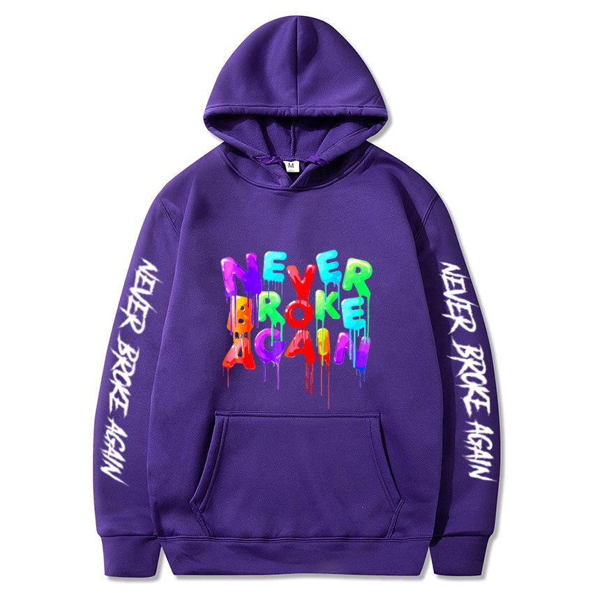 Lyrical Lemonade Lemon-Print Fleece-Lined Hooded Sweatshirt for Men and Women