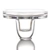 Transparent Glass Candle , Centerpieces for Tables, Candlesticks for Wedding