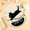 Cute Wrist Support Cat Mouse Mat Comfortable Mouse Pad  Home