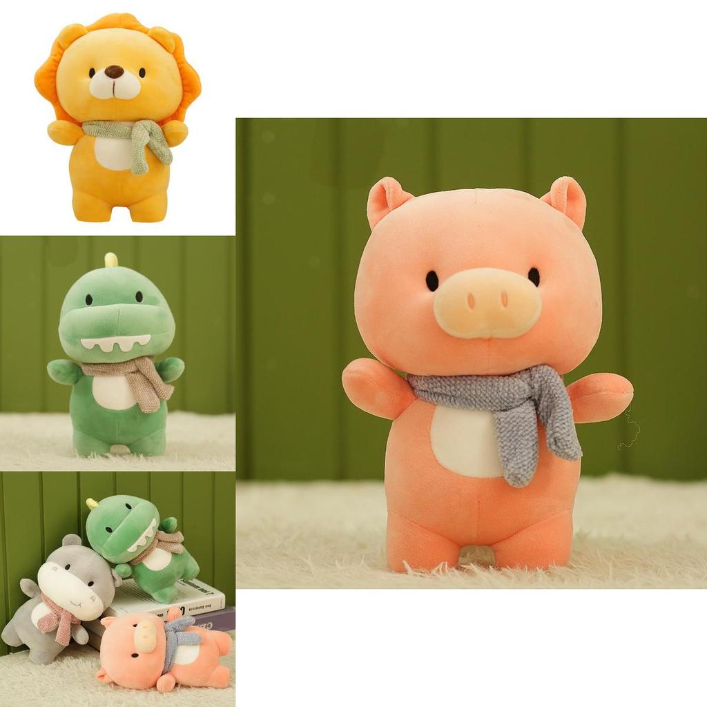 Soft And Adorable Animal Plush Toy Ornament For Any Age Lion Dinosaur