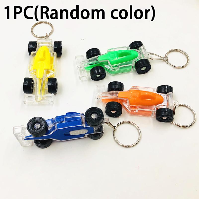 LED Cartoon Light Up Keychain 1pc Creative Mini Flashlight Bag Pendant Kids Toy Purse Night Camping Essential A8