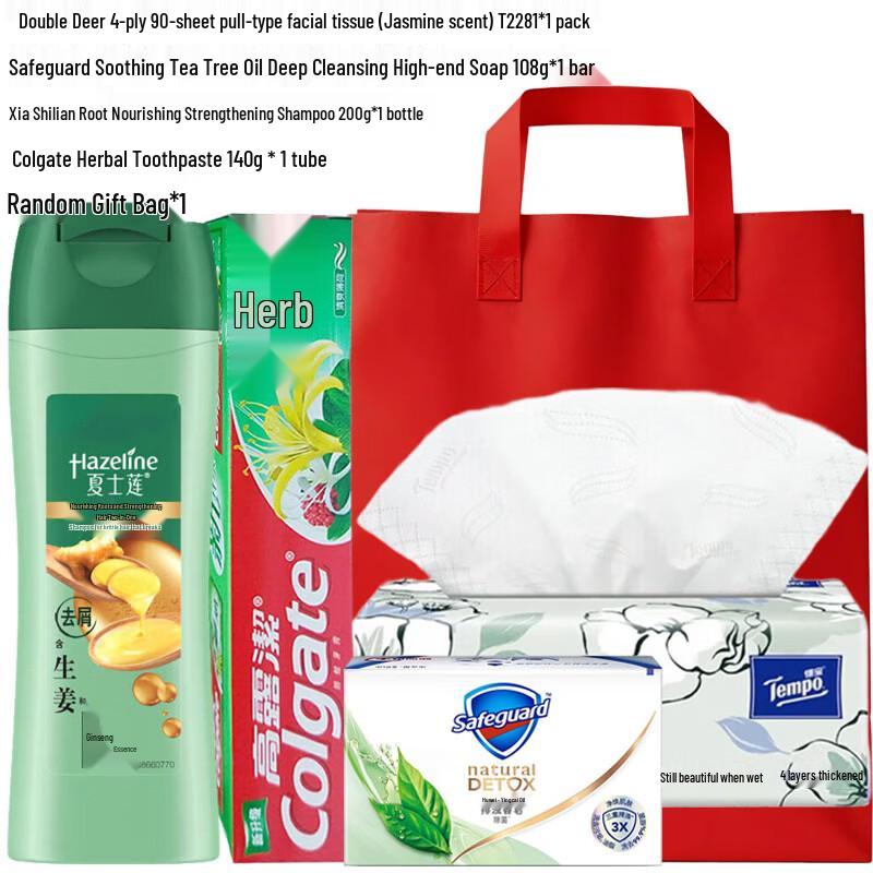 Lux Summer Lotus 4-Piece Personal Care Gift Set