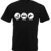 Eat Sleep Shoot Funny Shooting Sport Mens TShirt Summer 100 Cotton Short Sleeve ONeck Unisex T Shirt New Siza S3XL