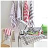 Serviettes De Table - LIGNE DECOR - 45 X 45 Cm - Coton Tissé - Noir - Lot De 3