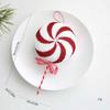 Red & White Candy Cane Ornaments, Christmas Balls, and Decorations Set