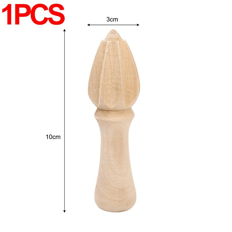 Wooden Citrus Reamer Manual Lemon Squeezer Orange Lemon Hand Juicer Mini Fruit Juicer Portable Lemon Squeezer Kitchen Gadget