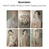 Seventeen RIGHT HERE WORLD TOUR Trading Card Set Official Photocard