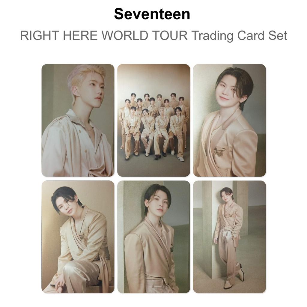 Seventeen RIGHT HERE WORLD TOUR Trading Card Set Official Photocard