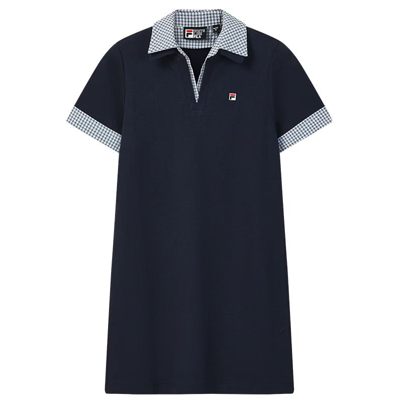

FILA Women s Plaid Polo Knit Dress 2XL