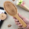 [Amazon Exclusive Brand] ORIENEX Bamboo Hairbrush with Wooden Comb for Beautiful Hair Care, Scalp & Shoulders (Medium)