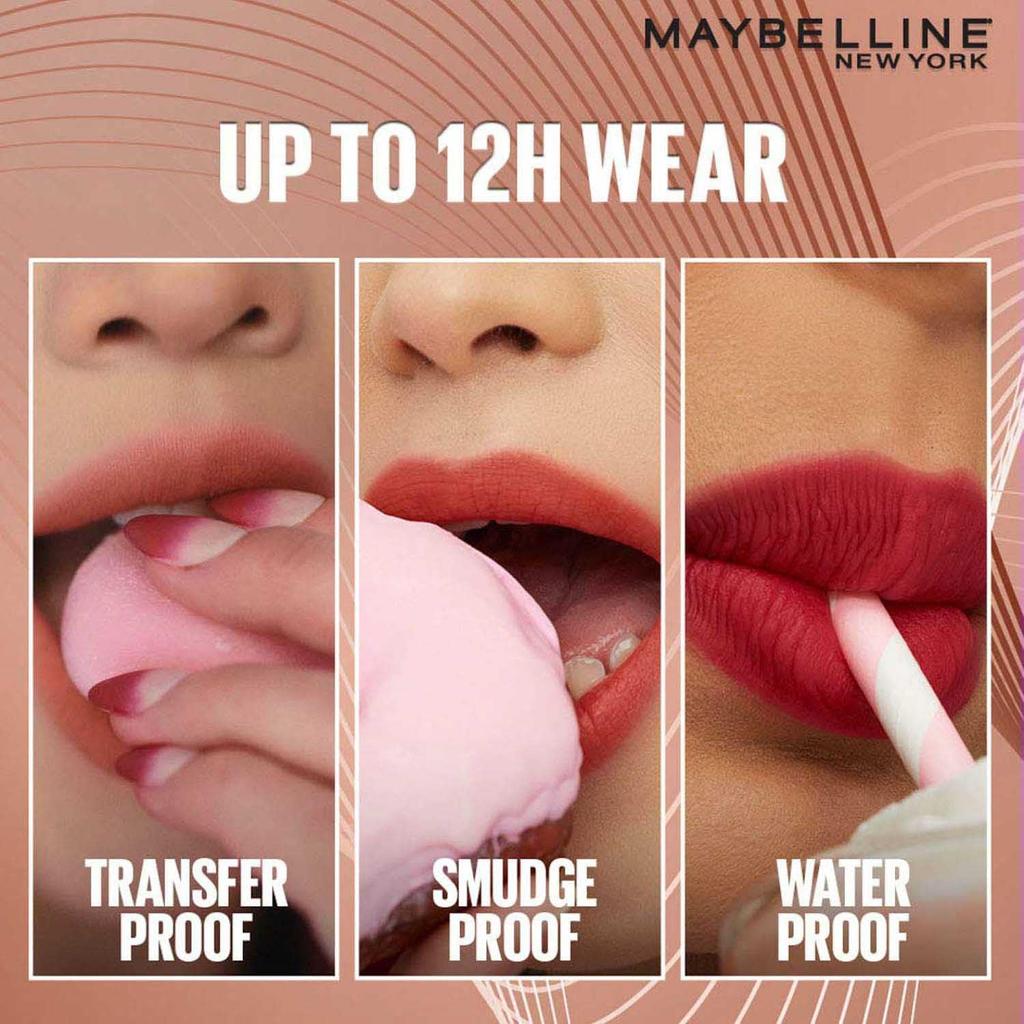 Maybelline New York Superstay Teddy Tint Lip and Cheek Color 5ml Pinky Promise Long-Lasting Matte