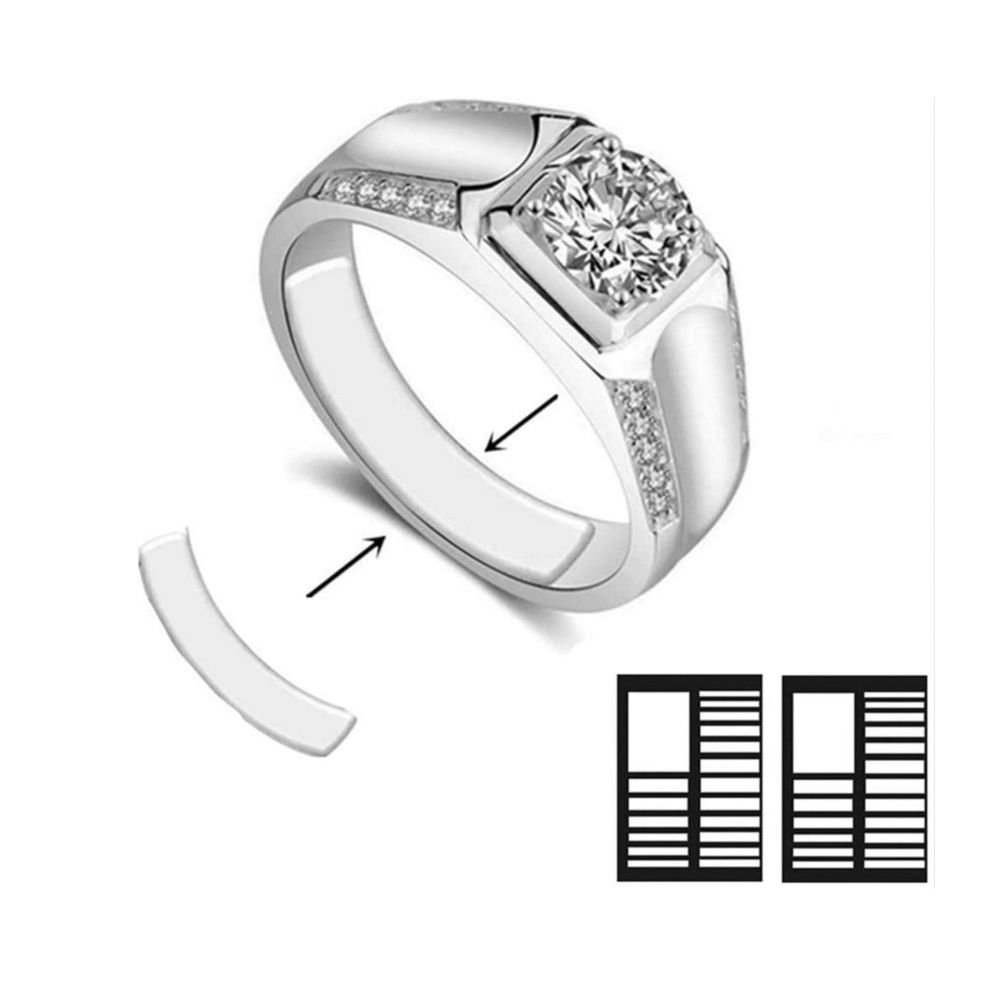 Professional Invisible Tighteners Reducer Jewelry Adjuster Finger Ring Sizer Size Adjuster Pad