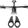 2PCS Fiber Bicycle Handlebar Thumb Rest Anti Skid Bicycle Handlebar End Grips  for Mountain Bike