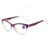 Anti Blue Light Eyeglasses Vintage Cat Eye Pc Clear Lens Presbyopia Glasses Fashion Progressive Color Reading Glasses for Women