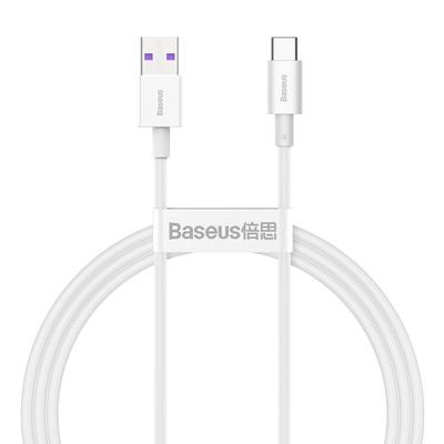 Καλώδιο USB σε USB-C Baseus Superior Series, 66W, 1M (Λευκό)