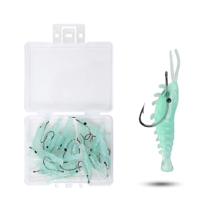 20 шт. Имитация креветки, плавающие приманки, мягкие приманки, искусственные приманки для креветки, рыболовные приманки