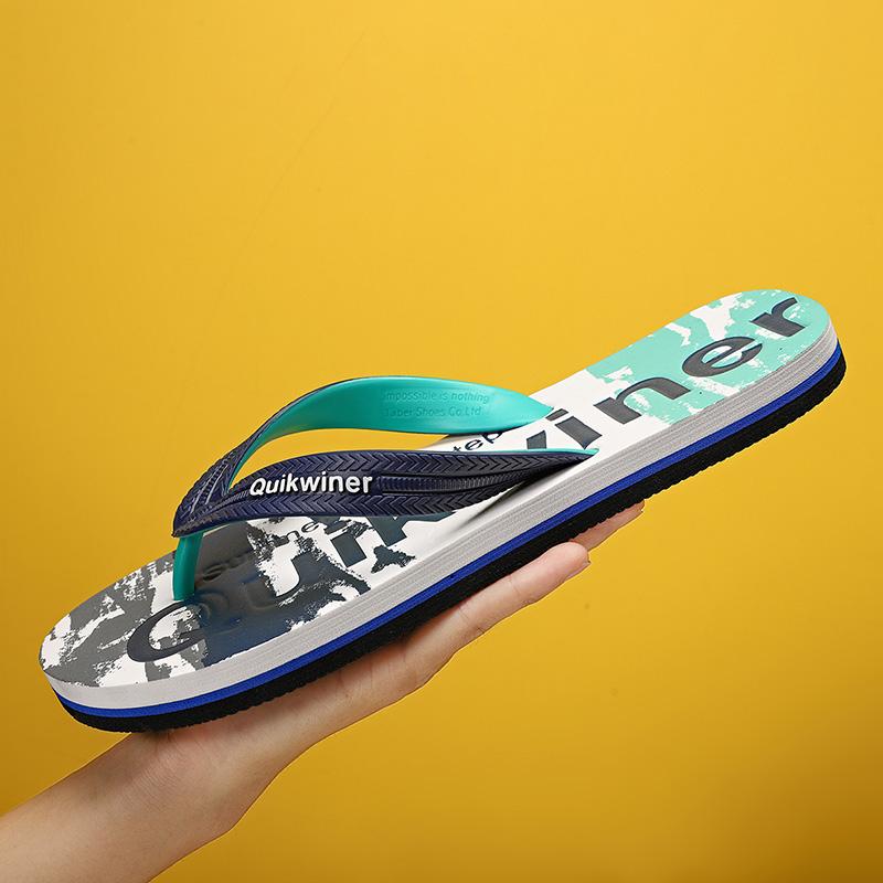 Módní pánské žabky Letní pantofle pro muže Venkovní plážové Pánské ležérní sandály Osobnost Lehká Protiskluzová Pánská obuv Móda