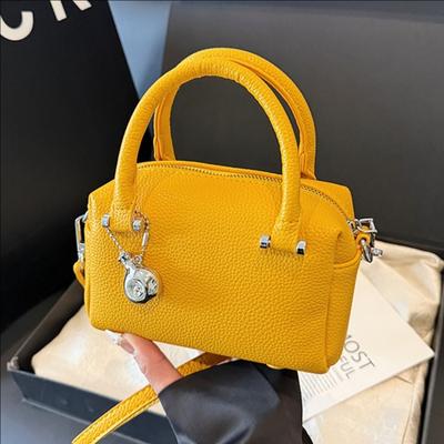 New Handbag Women's Fashion Shoulder Bag Solid Color Messenger Bag