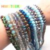 4/6/8mm Rondelle Oostenrijkse Geslepen Kristalglas Kralen, Wiel Kralen, Transit Kralen, Armband Ketting Sieraden Maken