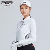 PGR Long Sleeve Collared T-Shirt White Gt-4237