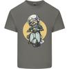 Mod Scooter Moped Skull Unisexs Light Cotton TShirt