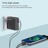 160W 6-Port Fast Charging Usb Type C Quick Charge Pd Qc3.0 Wall Charger Adapter For Iphone Xiaomi Samsung Huawei Phone Charger