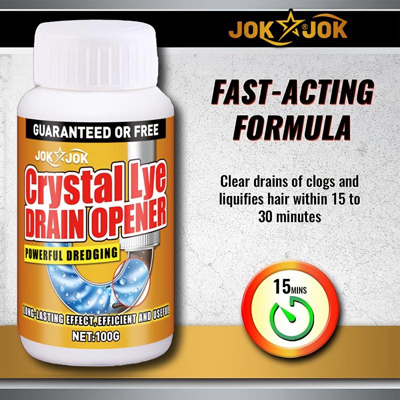 Silny proszek do czyszczenia odpływów, Niezbędny do kamperów i domów, Szybko rozkłada tłuszcz, włosy i pozostałości mydła, Idealny do toalet i kuchni