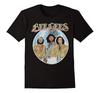 Maglietta da Uomo in Cotone Nera Bee Gees Disco Ball Vintage Tutte le Taglie VA012