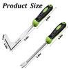 Diserbo Fessure a L Utensile Manuale da Giardino per Diserbo Acciaio Inossidabile Dispositivo per Diserbo Estirpatore Estirpatore Strumenti da Giardinaggio