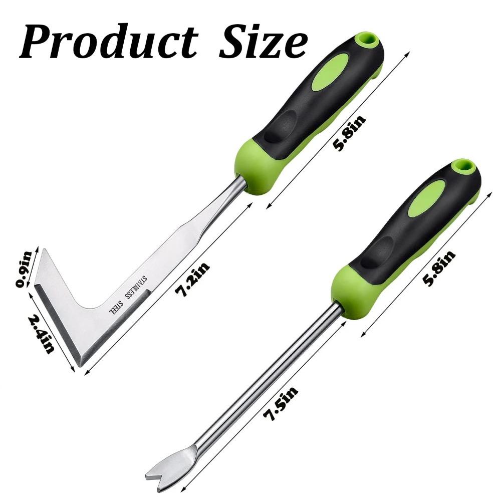 Diserbo Fessure a L Utensile Manuale da Giardino per Diserbo Acciaio Inossidabile Dispositivo per Diserbo Estirpatore Estirpatore Strumenti da Giardinaggio