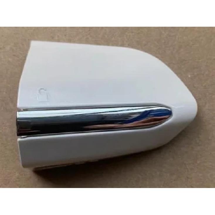 Exterior Door Handle Small Covers Outside Puller Base Keyhole Chrome Cover for Ford Mondeo Edge 2017 2018