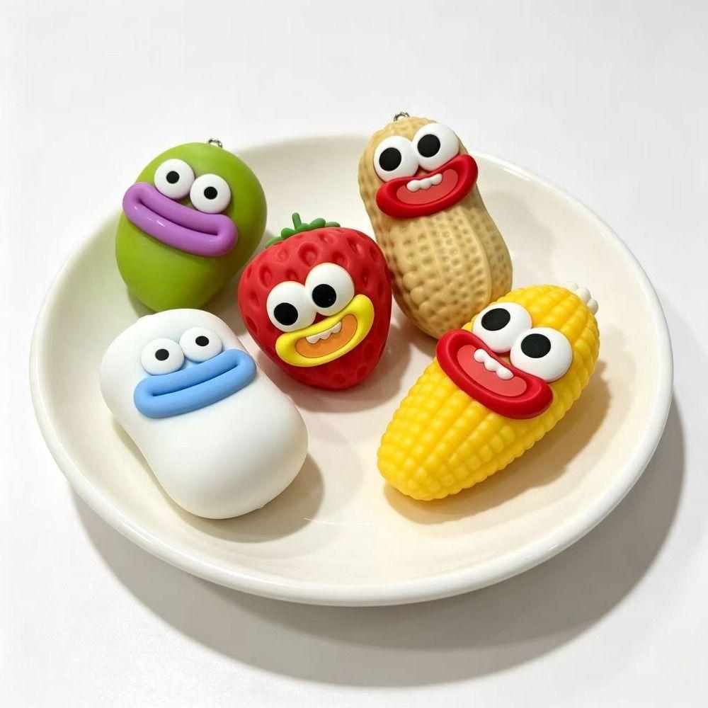 Shapable Crispy Soap Big Mouth Blocks Filled Squishy Funny Crunchy Peanut Student Prize