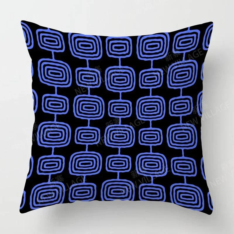 Nordic Fall Home Decor Autumn Throw Pillow Case Sofa Cushion Cover Modern