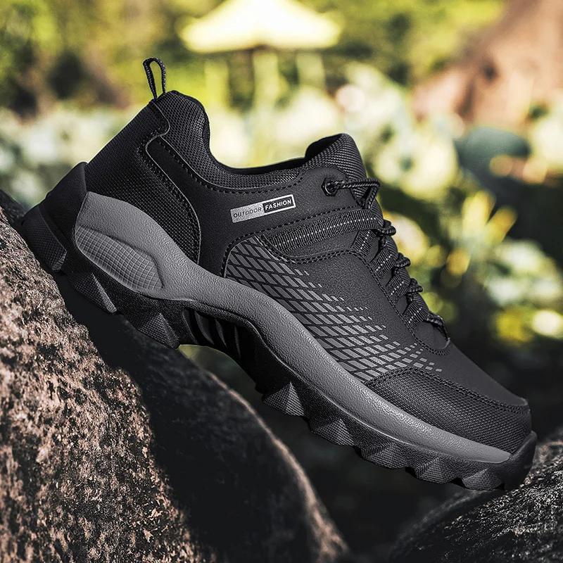 Men Boots Outdoor Sneakers Men Shoes  New Fashion Male Casual Footwear Comfortable Tenis Masculino Botas Men Sneakers Shoes