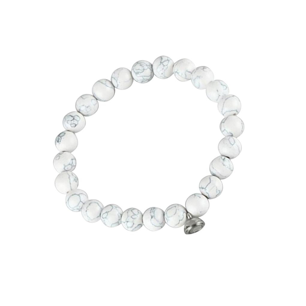 Stressabbau Armbänder Damen Herren Einfarbig Charmantes Perlenarmband Trendige Handkette Zuhause Firma Reisen Geschenke