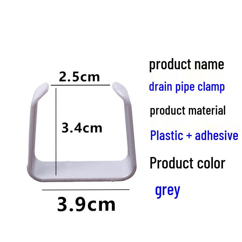 

Універсальний затискач для зливного шланга пральної машини з фронтальним завантаженням - Кріплення без свердління