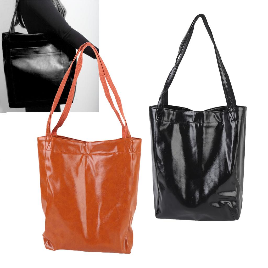 Shoulder Handbag for Women PU Leather Large Work Bag Weekender Travel Purse for Business Commuting E