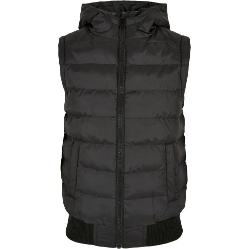 Urban Classics Boys Padded Hooded Snug Fit Gilet