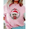 Christmas Print Women's Top Casual Short Sleeves Loose Comfortable T-Shirts Women’s