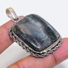 Natural Zebra Jasper Gemstone 925 Sterling Silver Jewelry Pendant 2.09" ZS-1300