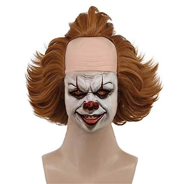 It Pennywise Cosplay Wig With Hightemperature Silk For Halloween Costume And Themed Parties