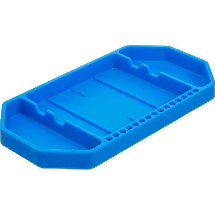 Plateau À Outils En Caoutchouc - BGS - Petit - Bleu - Antidérapant
