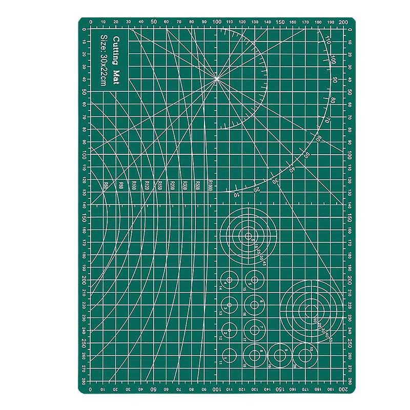 Extra Thick Double-Sided A3/A2 Cutting Mat Craft Board - Cut-Resistant Pad for DIY and Journaling