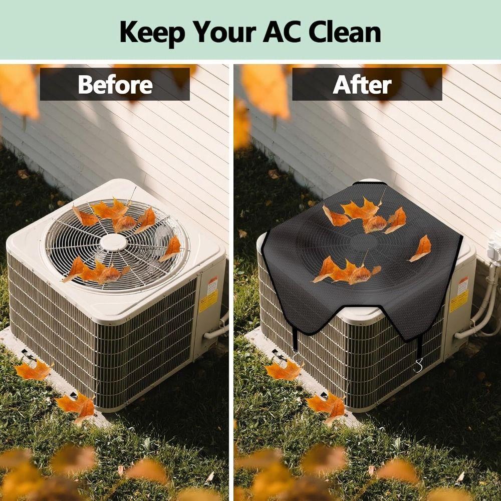 Polyester Mesh Air Conditioner Covers Heavy Duty Central Ac Cover New Units Central Cover